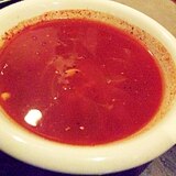 トマトジュースで簡単！早い☆トマトスープ